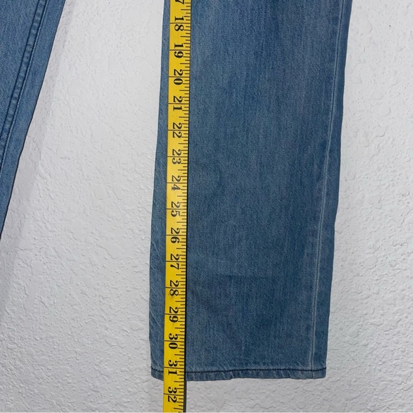Rag & Bone High Rise Flat Front Light Wash Blue Jean Size 24 NWT - Picture 8 of 9